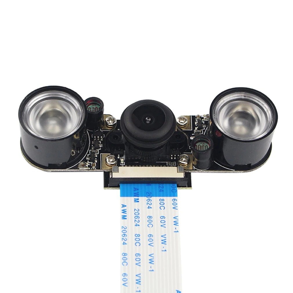 Night Vision Fisheye Camera for Raspberry Pi 4 Model B/3B+/3B/2B Giga Ventures