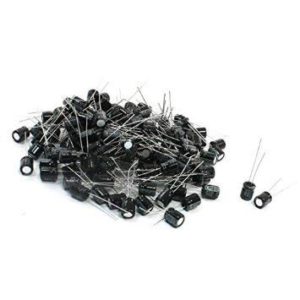 ElectroBot Electrolytic Capacitor 100 Micro Farad 25 Volt
