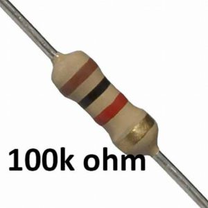 100k ohm resistor
