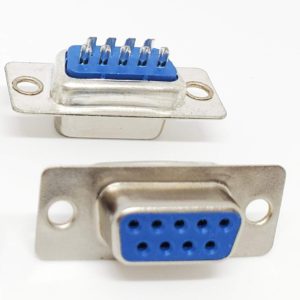 DB9 Female D-Sub Solder Type 9 Pins Connector