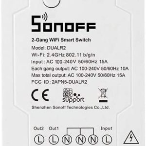 2 channel Sonoff Switch