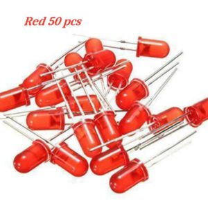 Led 5mm Red Color-50Pics