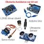 Arduino Racing Car Kit Servo Control Steering Mechanism