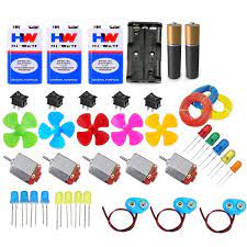 Electronic Science project Kit DC motor Set