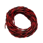 Red-Black Twisted Copper Wire 5m - GigaNepal
