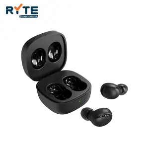 Ryte T10 Wireless Earbuds 6 Months Warranty | IPX4 | 20 Hours Real Playtime | 200 Days Replacement Guarentee