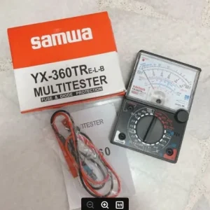 Samwa Yx-360TR Analog Multimeter, Multitester Portable Original SAMWA YX-360TR E-L-B, SAMWA Multimeter Fuse & Diode Protection