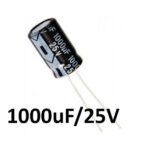 Electrolytic Capacitor – 1000µF 25V