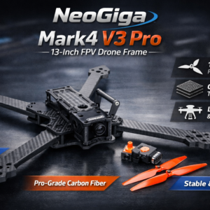 NeoGiga Mark4 V3 Pro 13-Inch Carbon Fiber FPV Drone Frame