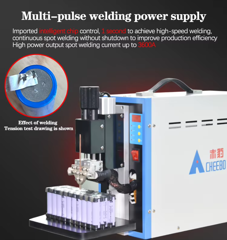 NeoGiga Mini Spot Welding Machine for Lithium Ion Battery Pack Welding3
