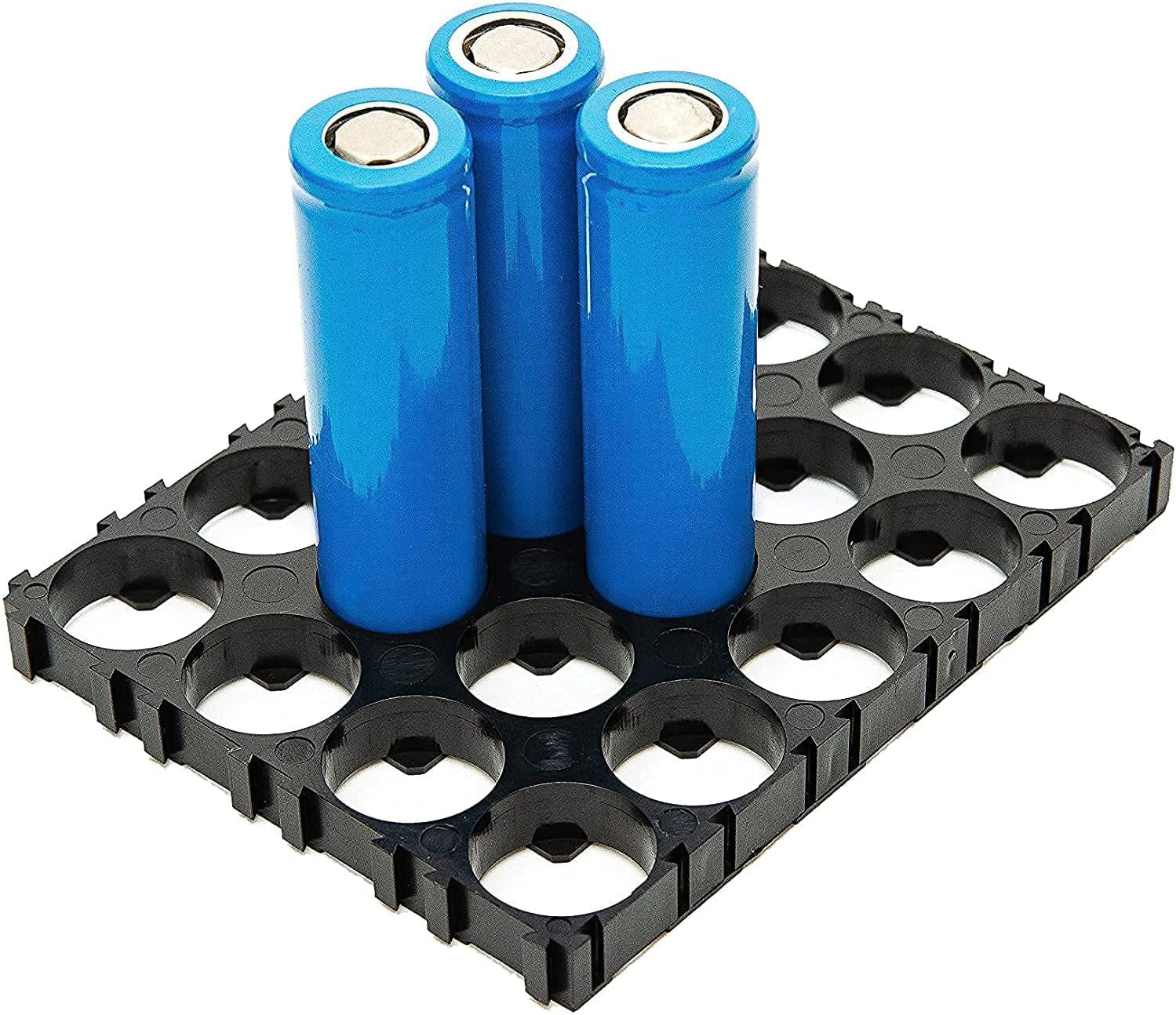 18650 Li-ion Battery Holder – Anti-Vibration Safety Plastic Bracket (18.5mm Diameter) 3 18650 Li-ion Battery Holder – Anti-Vibration Safety Plastic Bracket (18.5mm Diameter)